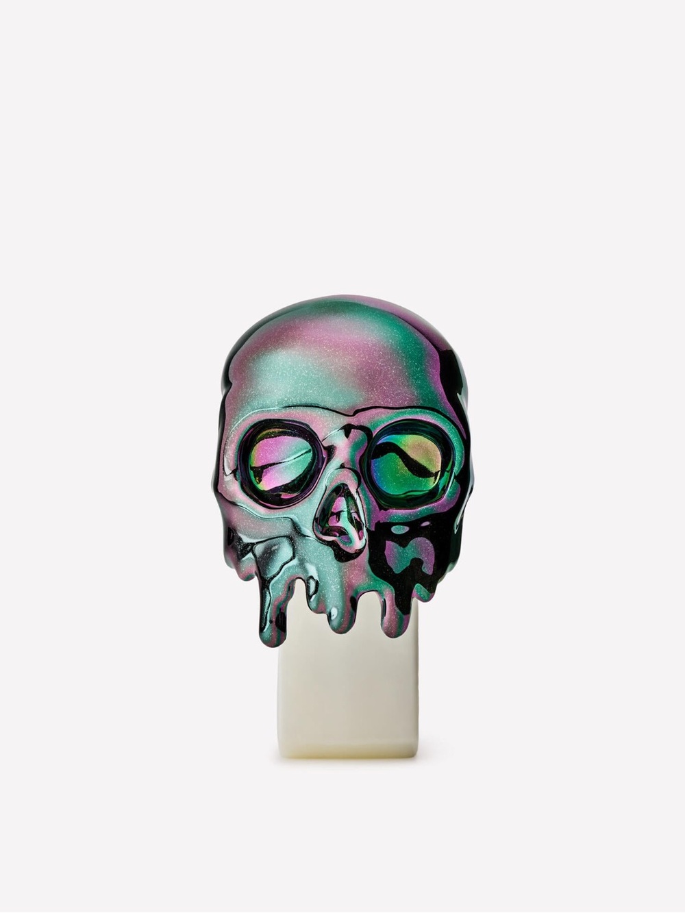 BBW/White Barn Iridescent Skull Night Light - Multicolor Wallflower Plugin 🔌💀